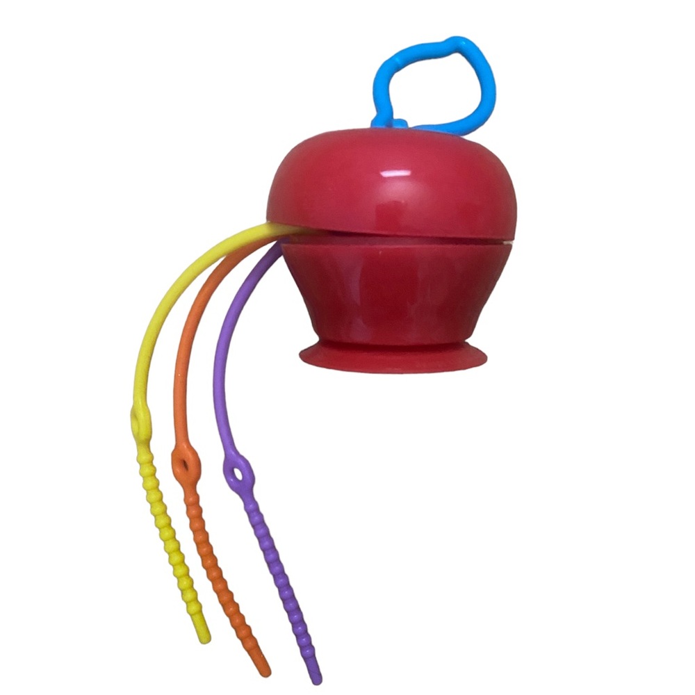 Grapple Suction Baby Toy Holder Apple Strap for High Chair Tray or Stroller